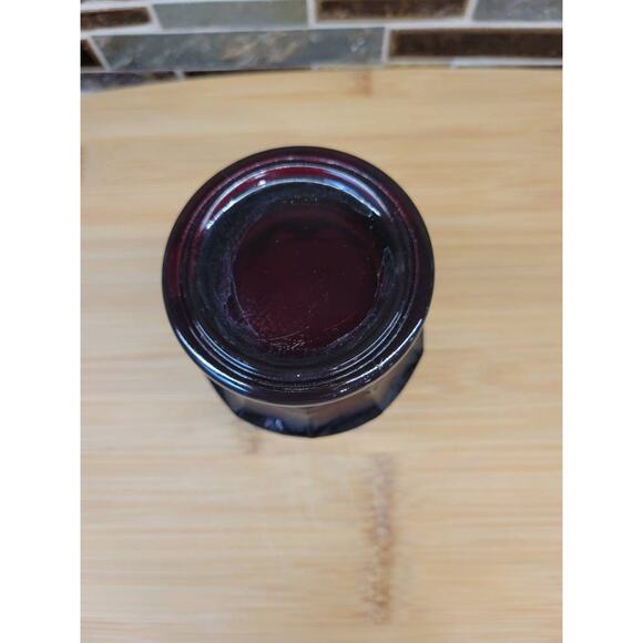 Vintage Ruby Red Georgian Flat Tumbler, Anchor Hocking Glass, 9 oz - Picture 3 of 4